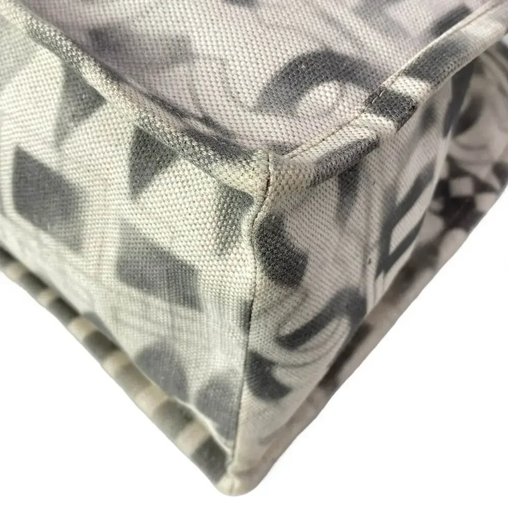 Chanel Coco Perfume Print Chain Tote / Small Shopping Bag Tote Bag A91745 Cream